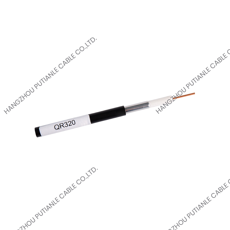 Câble tube en aluminium en acier plaqué en cuivre QR320