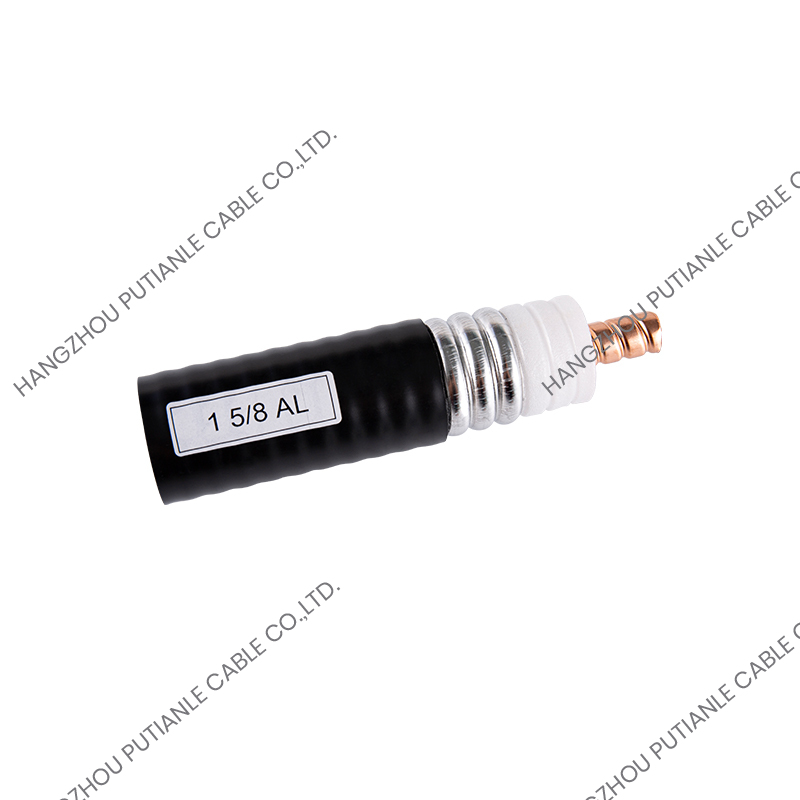 1 5/8 "tube en aluminium ondulé standard 50 ohm Câble coaxial