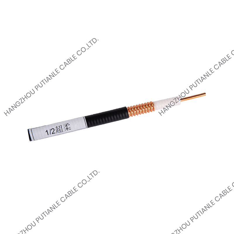 1/2 "Super flexible en spirale ondulé tube de cuivre 50 ohm Câble coaxial