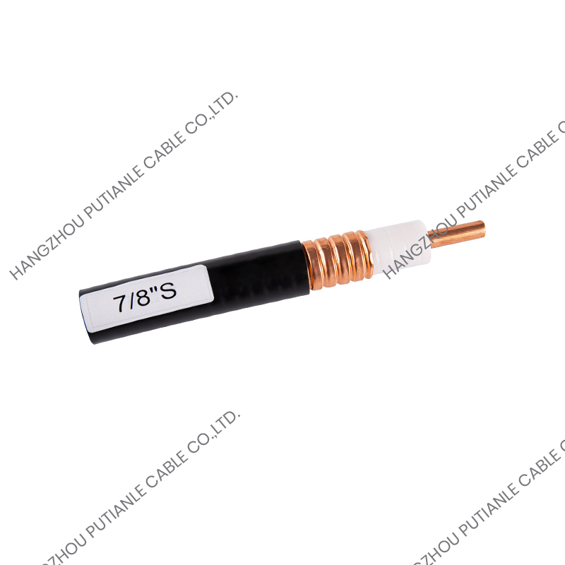 7/8 "Super flexible tube de cuivre ondulé annulaire 50 ohm Câble coaxial